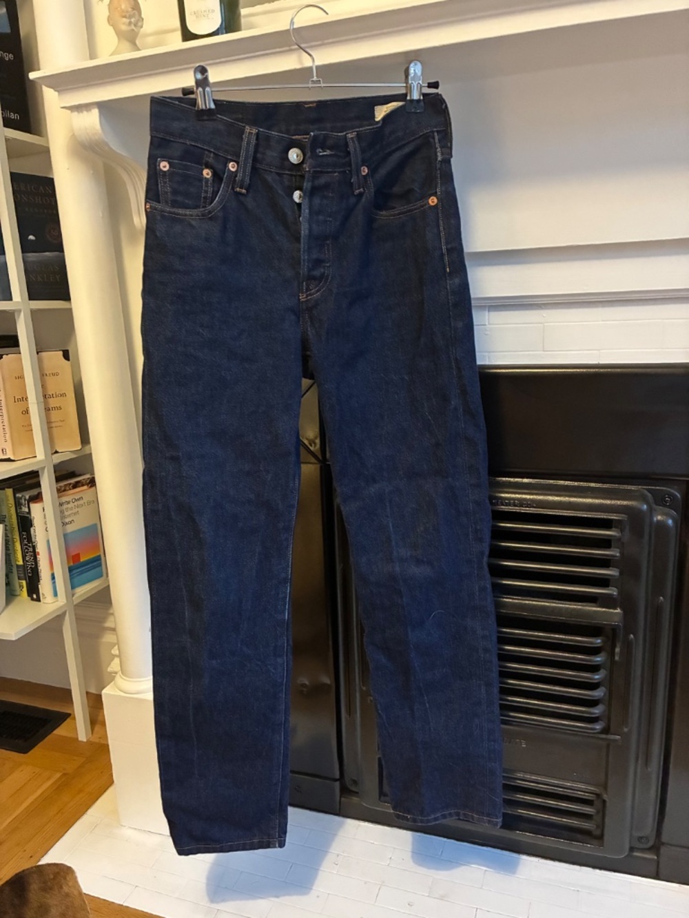 501 Levi’s Selvedge Denim Dark Wash